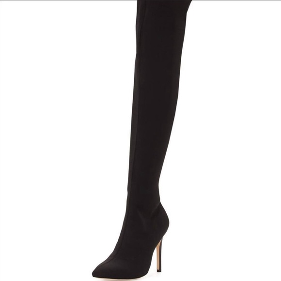 Halston Heritage Women´s Sz. 7 Dani Black Over the...